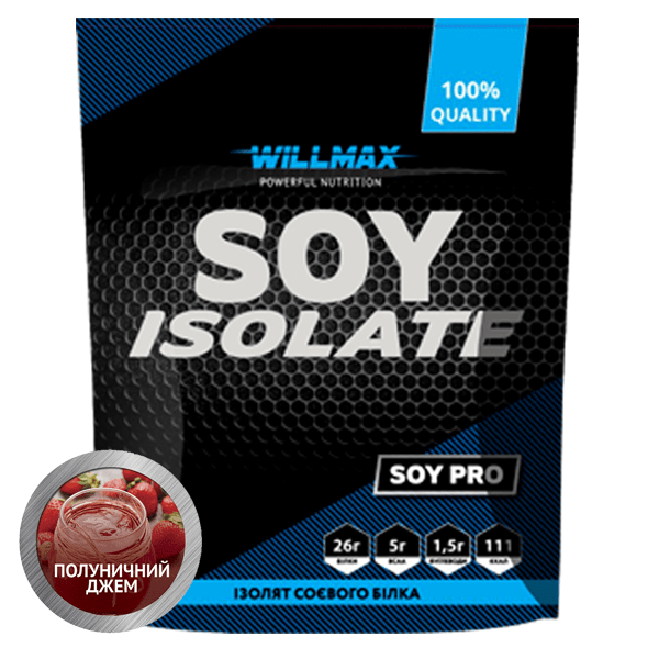 SOY ISOLATE клубничный джем 900г
